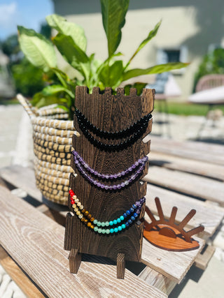 Obsidian Crystal Collar