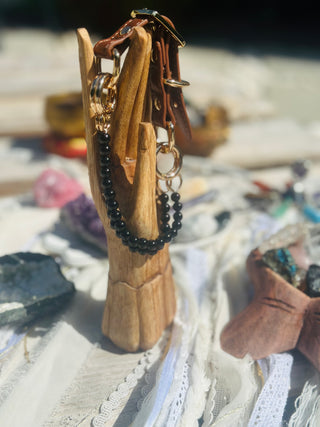 Obsidian Crystal Collar